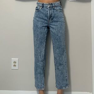 High rise jeans